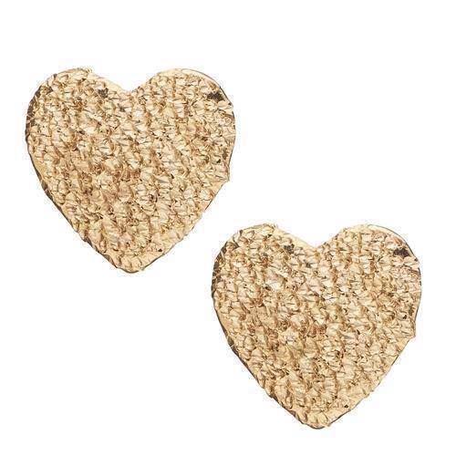 Image of Christina Collect 925 sterling sølv Sparkling hearts forgyldt lille glitrende hjerte, model 671-G08